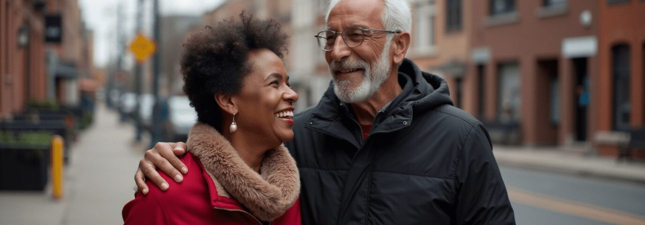 middle_aged_black_happy_couple_woman_wearing_red_and_man_wearing_black_standing_in_street_looking_a_6a76479mt3dw1d2o1b4j_2